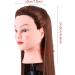 Cikonielf Hair Training Head - Synthetic Fiber for Web Design & Coloring Practice - Washable with Shampoo - Buy Online on SooperMarket.com