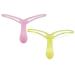 2Pcs Fashionable Extremely Styles Eyebrow Stencils Card Shapes Template Model Reusable Grooming Makeup Kit Eyebrow Shaping Stencil Guide Set DIY Accessory Tools Random Color