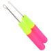 2Pcs Latch Hook Tool, Latch Hook Crochet Needle for Micro Braids, Hair Extension, Feather and Carpet