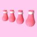 Buy 4-Piece Silicone Anti-Scratch Cat Shoes & Nail Gloves - Pink Perfect Claw Covers for Cats! - Buy Online on SooperMarket.com