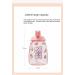 PEXIZUAN Kawaii Big Belly Water Bottle with Strap and Straw - Green 1300ML - Buy Online on SooperMarket.com