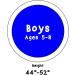Orlimar ATS Junior Boys' Blue/Lime Series Right Hand Driver | Ages 5-8 - Buy Online on SooperMarket.com