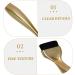PLAFOPE Foundation Brush Makeup Brush Make up Brush for Liquid Foundations Brush for Makeup Foundation Brush for Foundation Women Foundation Liquid Brush Artificial Fiber 16.20X3.50X1.20CM Golden - Buy Online on SooperMarket.com