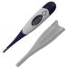 Digital temperature thermometer for adults and children - easy -to -use flexible headquarters thermometers with 25 clinical probe covers