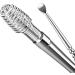Spiral Ear Cleaner Spiral Ear Wax Remover Ear Wax Cleaner Earwax Removal Kit Metal Ear Cleaner Double Ended Spiral Scraper Ear Cleaning Set Silver