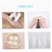 100PCS Disposable Face Towels - Facial Cleansing Tissue & Makeup Remover Cotton Wipes | Fast International Shipping - Buy Online on SooperMarket.com