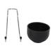 Portable Metal Beard Care Soap Stand | Stable & Dustproof Facial Care Set for Travel - Perfect Gift for Husband & Friends - Buy Online on SooperMarket.com