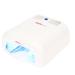 Emmi Nail Classic UV light hardening device BT White I UV Lamp for Geln gel I Nail lamp with 4 tubes I with 2-minute timer I also for stiletto-nails Emmi Classic Bt