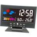 Healeved 2 Pcs Digital Clock Time Display Clock Stylish Clock Creative Clock Multifunctional Clock Led Number Size 1x2pcs - Buy Online on SooperMarket.com