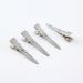 JEKUGOT 60 Pieces Metal Duck Billed Hair Clips Silver Hairdressing Single Prong Curl Clips with Storage Box Alligator Clips Hair Pins for DIY Making Hair Bows Hair Accessory Hair Extensions - Buy Online on SooperMarket.com