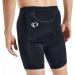 PEARL iZUMi Men's SELECT Pursuit Tri Cycling Shorts - Black, Large, 8.5 - Breathable Compression & Reflective Fabric - Buy Online on SooperMarket.com