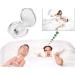Silicone Magnetic Anti Snoring Clips - Set of 4 | Snore Stopper Nasal Dilator for Men and Women - White - Buy Online on SooperMarket.com