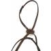 Henri de Rivel Pro Mono Crown Figure 8 Bridle & Rubber Reins - Australian Nut Horse - Buy Online on SooperMarket.com