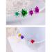 Frcolor 20pcs Wedding Bridal Rhinestone Hairpins | Beautiful Purple Crystal Flower Hair Accessories - Buy Online on SooperMarket.com