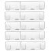 Magiclulu 10 pieces box razor storage box wet razor etui safety razor case razor holder razor protective cover razor case traveler detention razor holder outdoor