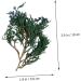 ABOOFAN 2 Pcs Pine Branch DIY Material Floral Boxes Wedding Decoration Christmas Pine Branches Household - Buy Online on SooperMarket.com