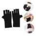 FOMIYES 3 Pairs Nail Gloves Gel Manicure Gloves Nail Sun Protector Gloves Gloves Fingerless Driving Gloves Gloves for Gel Manicure Miss Polyester Skin Care Fingers - Buy Online on SooperMarket.com