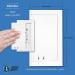 Child Resistant Outlet Cover (2-Pack) | Decora GFCI Wall Plate | Sliding Door with Lock | Safe & Stylish | Made in USA - Buy Online on SooperMarket.com