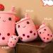 Hpory Bubble Tea Plush Pillow - Cute Boba Milk Tea Cup Toy for Kids - Pink 23cm - Buy Online on SooperMarket.com