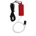 Air pump aquarium usb mini oxygen pump quiet oxygen pump energy save oxygen bubbler with air stone and single outlet silicone hose 1W red
