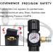 Vavoger Mini Sef Paintball Co2 Pressure Regulator - 1500psi Input, 0-130psi Output - Buy Online on SooperMarket.com