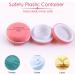 Stalife Travel Makeup Pots for Cream Small Sample Pot for Cosmetics Leakproof Mini Jars Toiletries Moisturiser with Lables (Plastic 6 Pcs) - Buy Online on SooperMarket.com
