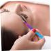 WOFASHPURET 1 Set Set Blue Pink Love Fake Eyelashes Eyelash Curler Tweezers Eyebrow Tweezers for Adult Precision Tweezer Cosmetic Eyebrow Brush Tool Trimming Eyebrow Tweezers - Buy Online on SooperMarket.com