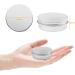 Firschoie 20ml Aluminum Jars Empty Cream Jars with Screw Cap 28 Stickers & 4 Spatulas for Makeup Creams & Mini Candles (Silver) - International Shipping Available - Buy Online on SooperMarket.com