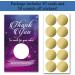 Hafhue 50 Pack Thank You Blank Gift Certificate Scratch Off Cards for Small Business Spa Gold - Buy Online on SooperMarket.com