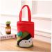 ABOOFAN 2pcs Hand Adorable Pouch Sweets for Candy Christmas Decor Bags Xmas Party Exquisite Non-woven 22x15cm Assorted Color 5 - Buy Online on SooperMarket.com