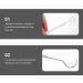 Healifty Dental Picks Set - Teeth Cleaning Kit with LED Light, Stainless Steel Tooth Scraper - Portable Oral Care Tool for Calculus Removal and Stain Prevention - Buy Online on SooperMarket.com