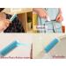 iLifeTech Reusable Lint Roller Sticky Lint Brush for Dog Cat Hair Remover Washable Sticky Roller for Clothes Carpets - Medium Size 2 Piece Set Blue - Buy Online on SooperMarket.com