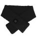 Plplaaoo USB heating scarf heating scarf heated scarf adjustable neck heating scarf washable with 3 adjustable gears for adults children and the elderly (black) heating scarf electrically