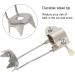 Cane Ice Grip Attachment for Walking Mobility Crutches Non Slip Ice Grip with Durable Steel Tip - Buy Online on SooperMarket.com