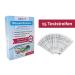 Determine Water Hardness Test Strips ( DH) - 15 Individually Packaged - Made in Germany - Fast & Accurate Results for Soft Medium Hard Water - Buy Online on SooperMarket.com