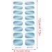 Semi Cured Gel Nail Polish Strips Adhesive Gel Nail Art Stickers Lasting Glitter Gel Nail Wraps Sticker with Nail File Semi Cured Gel Nail Stickers for Toes White with Uv Light Bsg0328 - Buy Online on SooperMarket.com