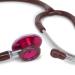 Buy Lightweight Acoustic Stethoscope for Doctors & Medical Students - Adult Size Flexible Tube Soft Ear Knobs - Micro Al in Chocolate - Buy Online on SooperMarket.com