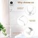 MYPIN Universal Flexible Baby Monitor Holder | Indoor Camera Stand - White - Buy Online on SooperMarket.com