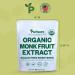 Organic Monk Fruit Extract 125g - Sugar-Free Natural Sweetener | 100% Pure, Paleo & Keto Friendly | Zero Calories & Carbs - PuriSure - Buy Online on SooperMarket.com