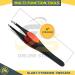 Slanted Grippy Eyebrow Tweezers - G.S Online Store 4 Mix Colors Set - Buy Online on SooperMarket.com