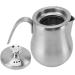 Nimomo Moka Pot Home Coffee Moka Pot Built in Filter Coffee Making Moka Pot Stainless Steel Coffee Maker Pot - Buy Online on SooperMarket.com