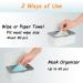 Portable Wipes Dispenser with 2 Cases | Baby & Adult Wipe Holder | Refillable Container | Keeps Wipes Fresh | One-Handed Operation | Easy Open/Close | Multicolor Grey - Buy Online on SooperMarket.com