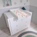 Callowesse Baby Changing Mat 79x47cm | Waterproof, Portable, Foldable | Red Foxes Design - Buy Online on SooperMarket.com
