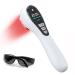 Red Light Device Red Light Physical Treatment Device 3 X 808nm and 14 X 650nm Red Light 2600 MHA Large Battery 5/10/15/20 Timer and Adjustable Intensity for Joint Knee Shoulder Pet