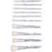 Powder Brush 10 Pieces Ergonomic Professional Makeup Brush Set Soft Skin-Friendly for Party and Daily Life - Buy Online on SooperMarket.com