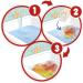 Inkee Foamy Volcano 10 Set | Colorful Bath Bombs for Kids | Cola Scented Volcano-Shaped Bathing Balls with Macadamia Oil - Buy Online on SooperMarket.com