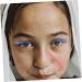 Buy Blue Long Eyelashes - 2 Pairs Halloween Fake Lashes for Stunning Eye Makeup | Perfect for Costumes & Performances - Buy Online on SooperMarket.com