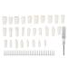 DIY kit for artificial teeth 28-part durable plastic removable design artificial teeth for typodont teaching study artificial teeth