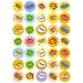 Goggly 35 x Pre Cut Superhero Sound Effects Cake Cupcake Toppers/Decorations Edible Wafer Paper