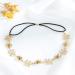 Yalice Gold Leaf Headband | Elastic Flower Head Chain for Women and Girls - Buy Online on SooperMarket.com